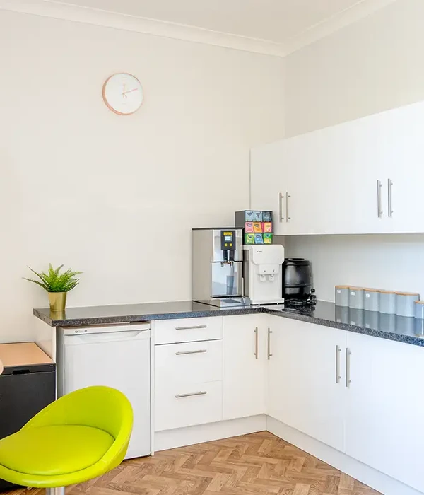 steps together green kitchen white house st georgehouse