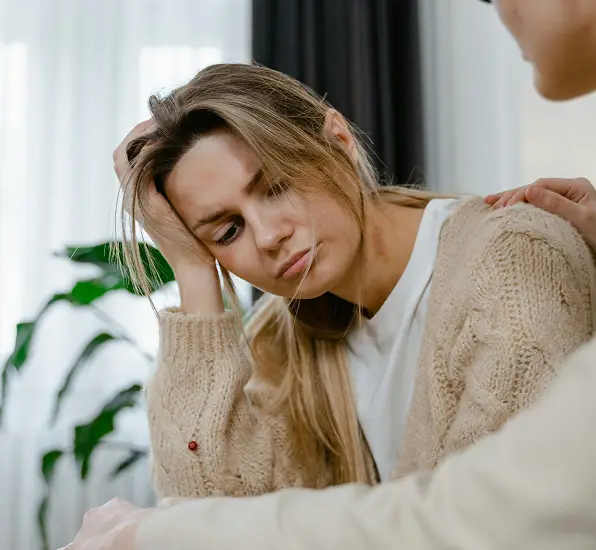 sad woman