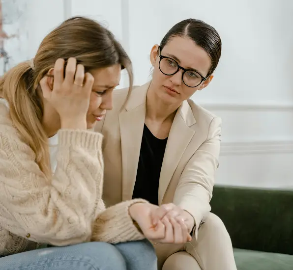 two women