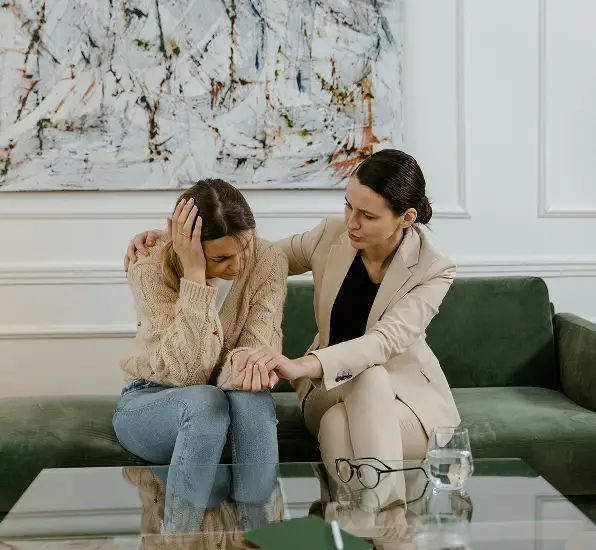 two women therapy